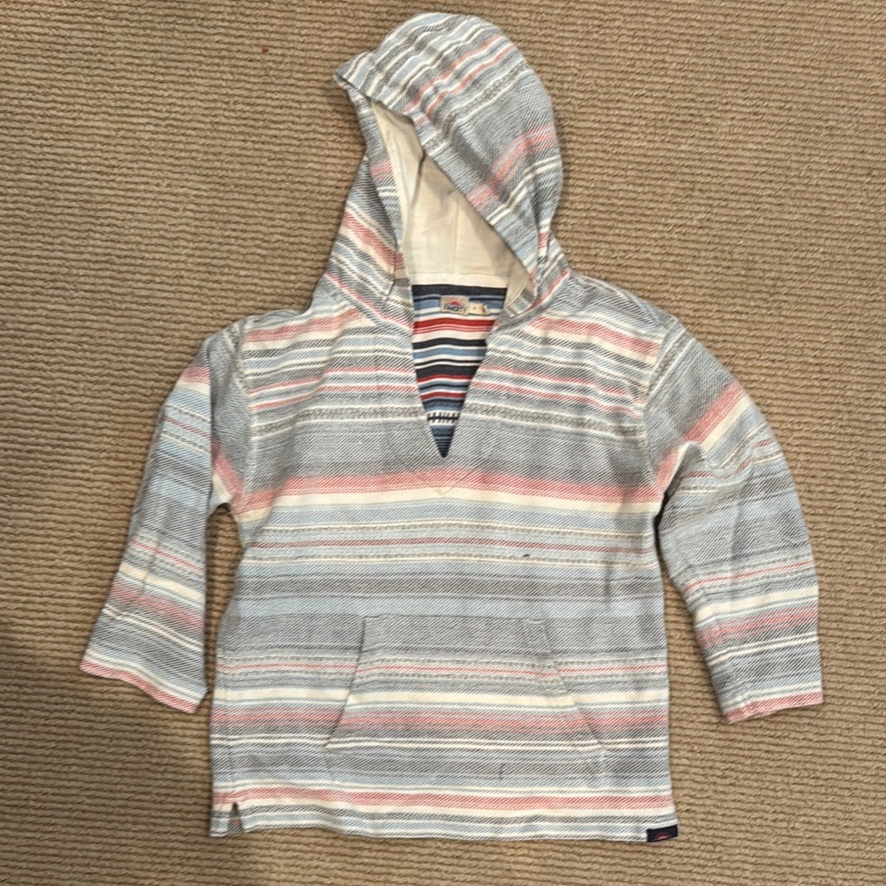 Faherty Hooded Pullover size 8